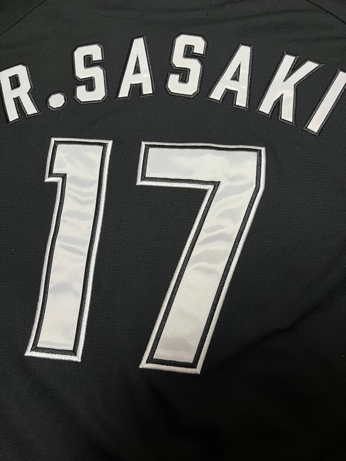 미즈노 지바롯데 마린스 사사키 로키 정품 어웨이 유니폼 상품이미지7