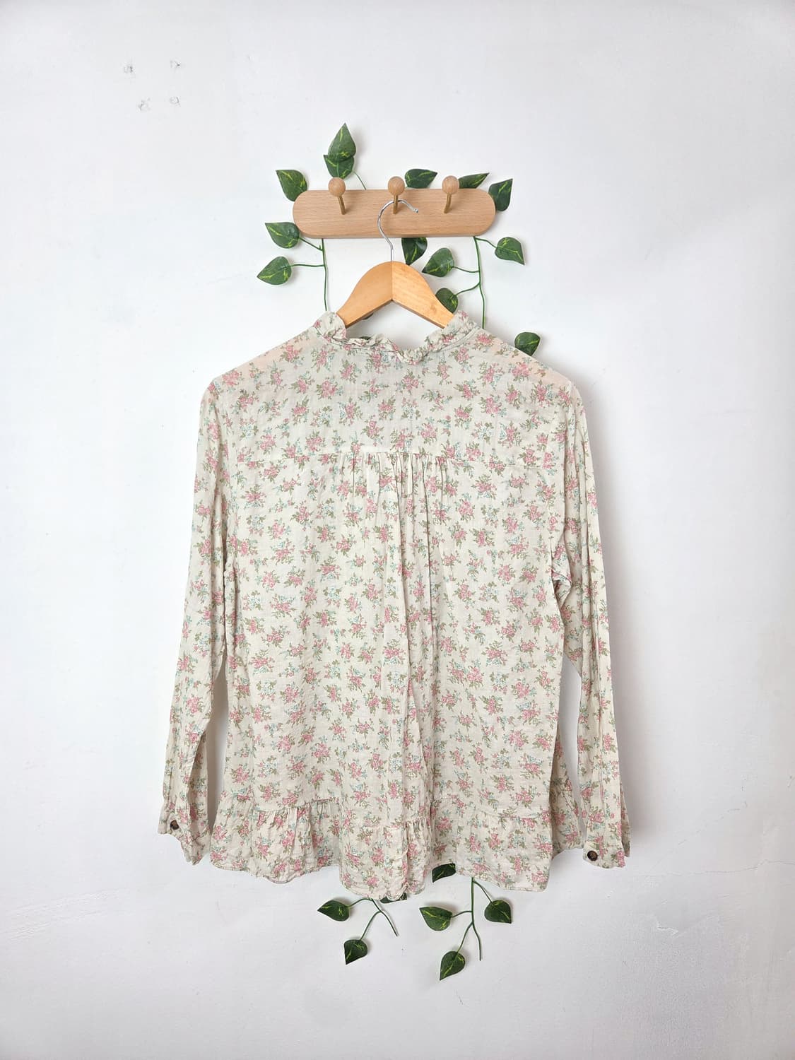 잔꽃 코지 블라우스 상품이미지4