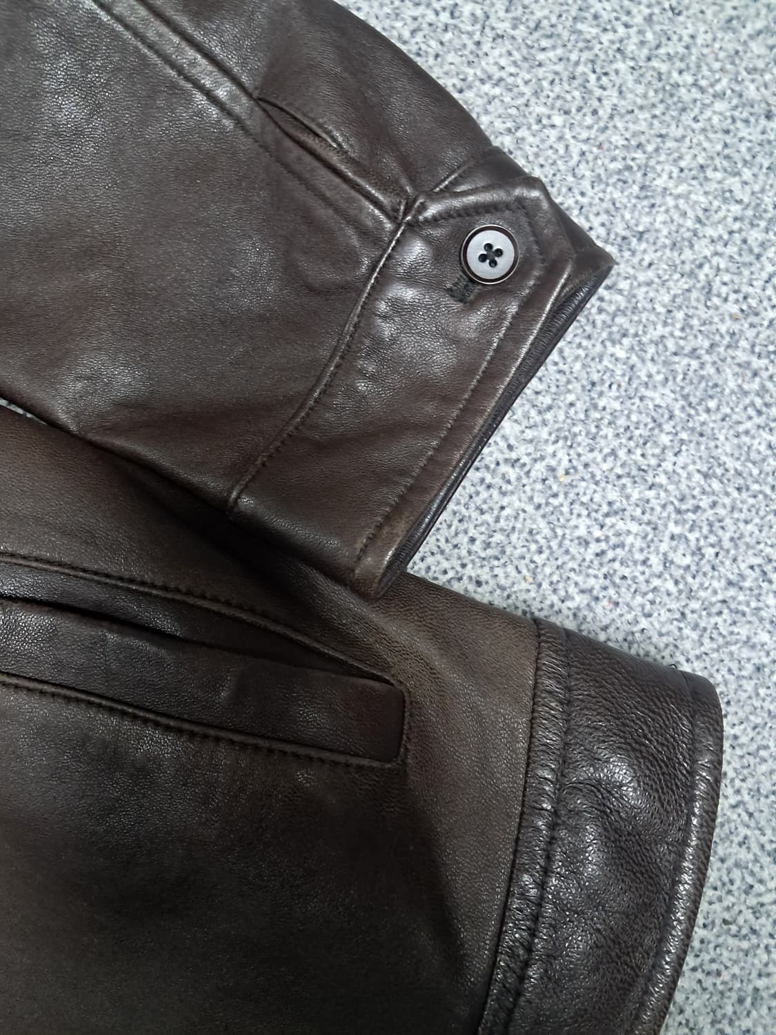 바나나리퍼블릭 양가죽자켓 상품이미지4