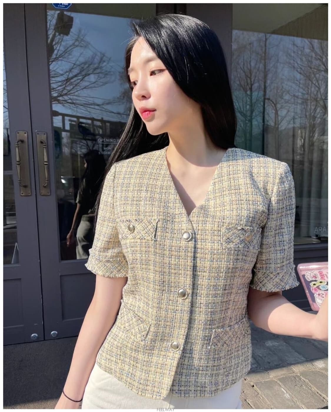 루에브르 트위드 자켓 상품이미지1