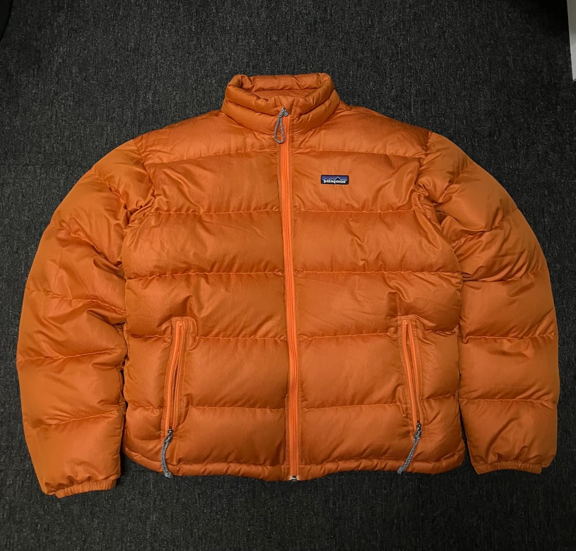 파타고니아 패커블 구스다운 패딩 오렌지 상품이미지1