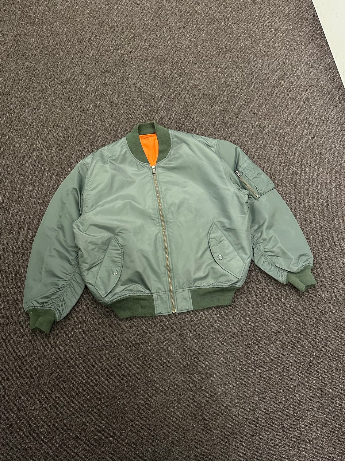 M)유니클로 빈티지 MA-1 항공점퍼 상품이미지2