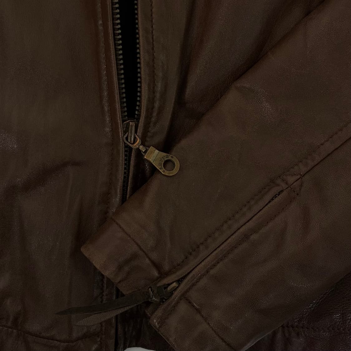 Levi's  리바이스 90,s 램스킨 바이커 레더자켓 상품이미지5