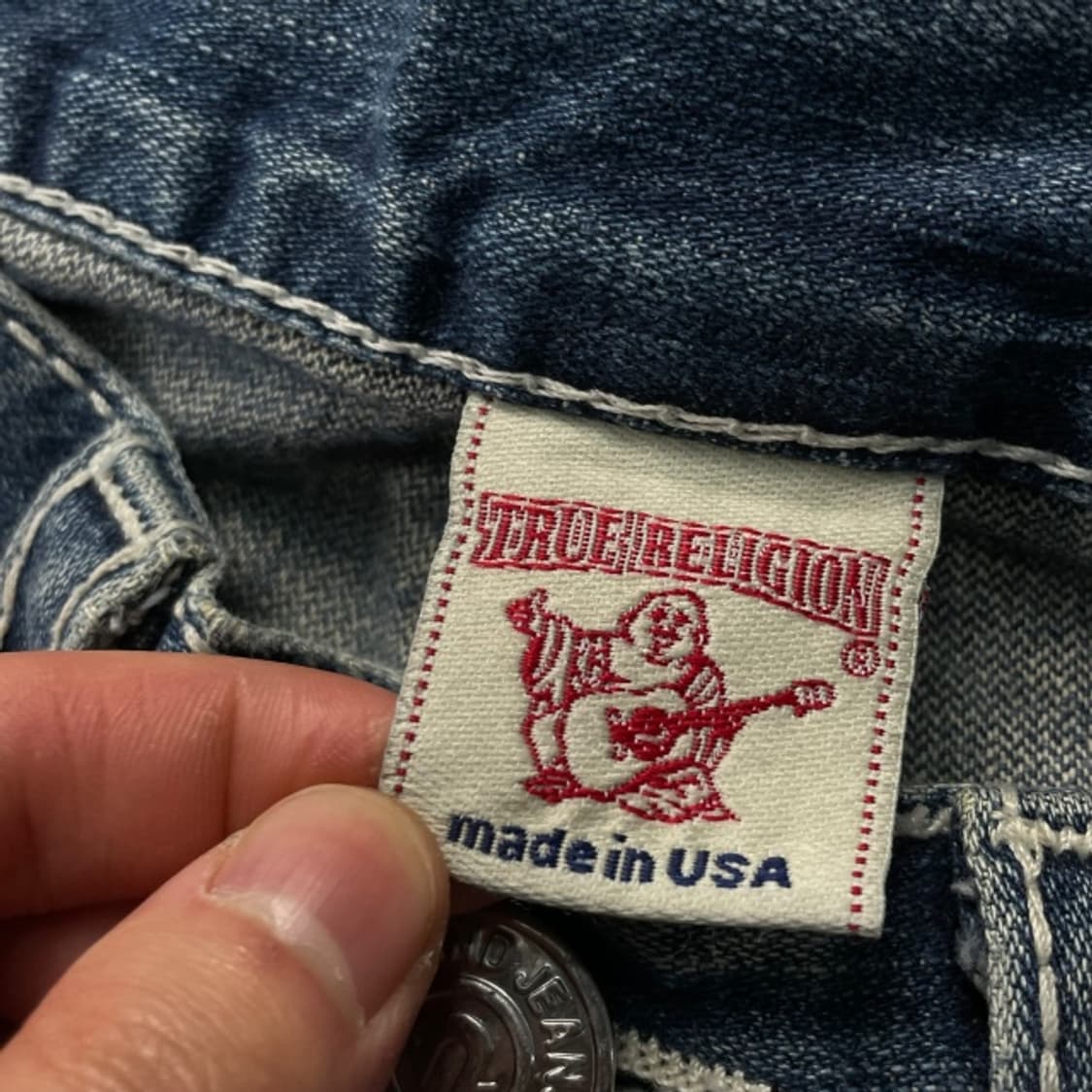 34 트루릴리전 섹션 조이 빅 T 부츠컷 팬츠  상품이미지3