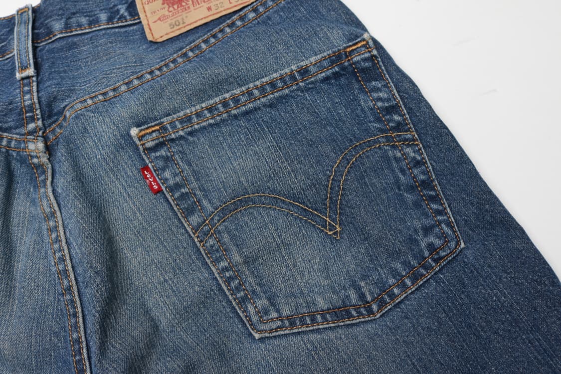 [32인치] 00's 리바이스 501 데님팬츠 상품이미지8