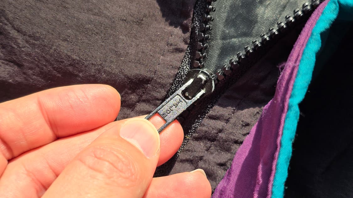 레어) 데드스탁 아메리칸 빈티지 블루종 자켓 윈드브레이커 USA 상품이미지8