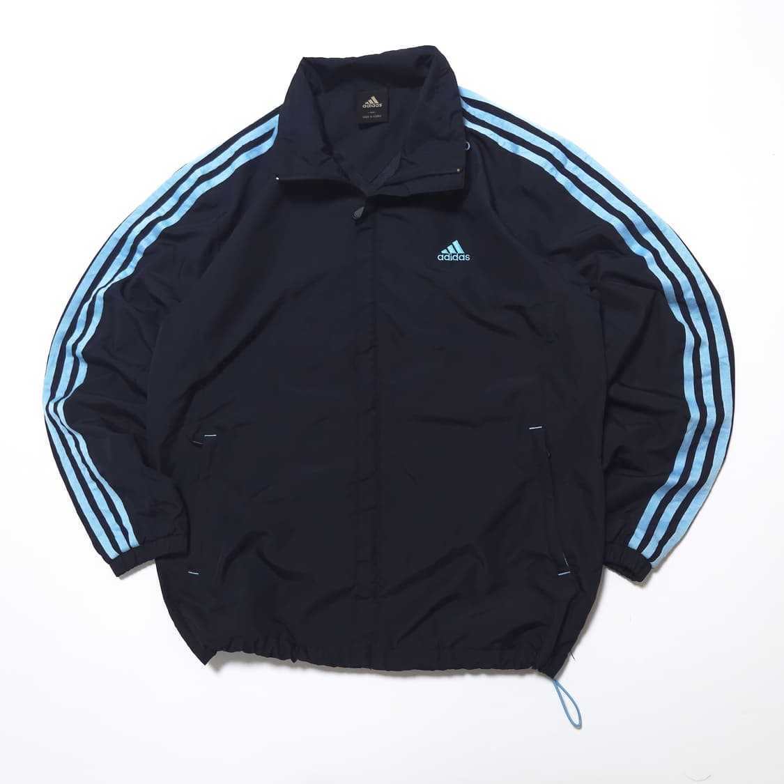 아디다스 올드스쿨 3S 트랙탑 바람막이 자켓 네이비 상품이미지1