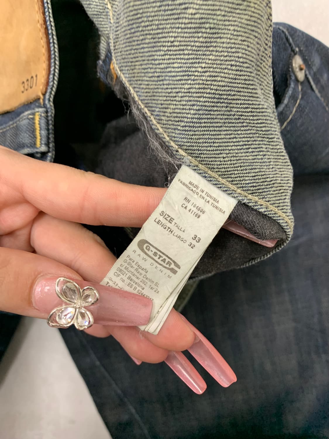 G star 데님 스트레이트 팬츠 #99 상품이미지5