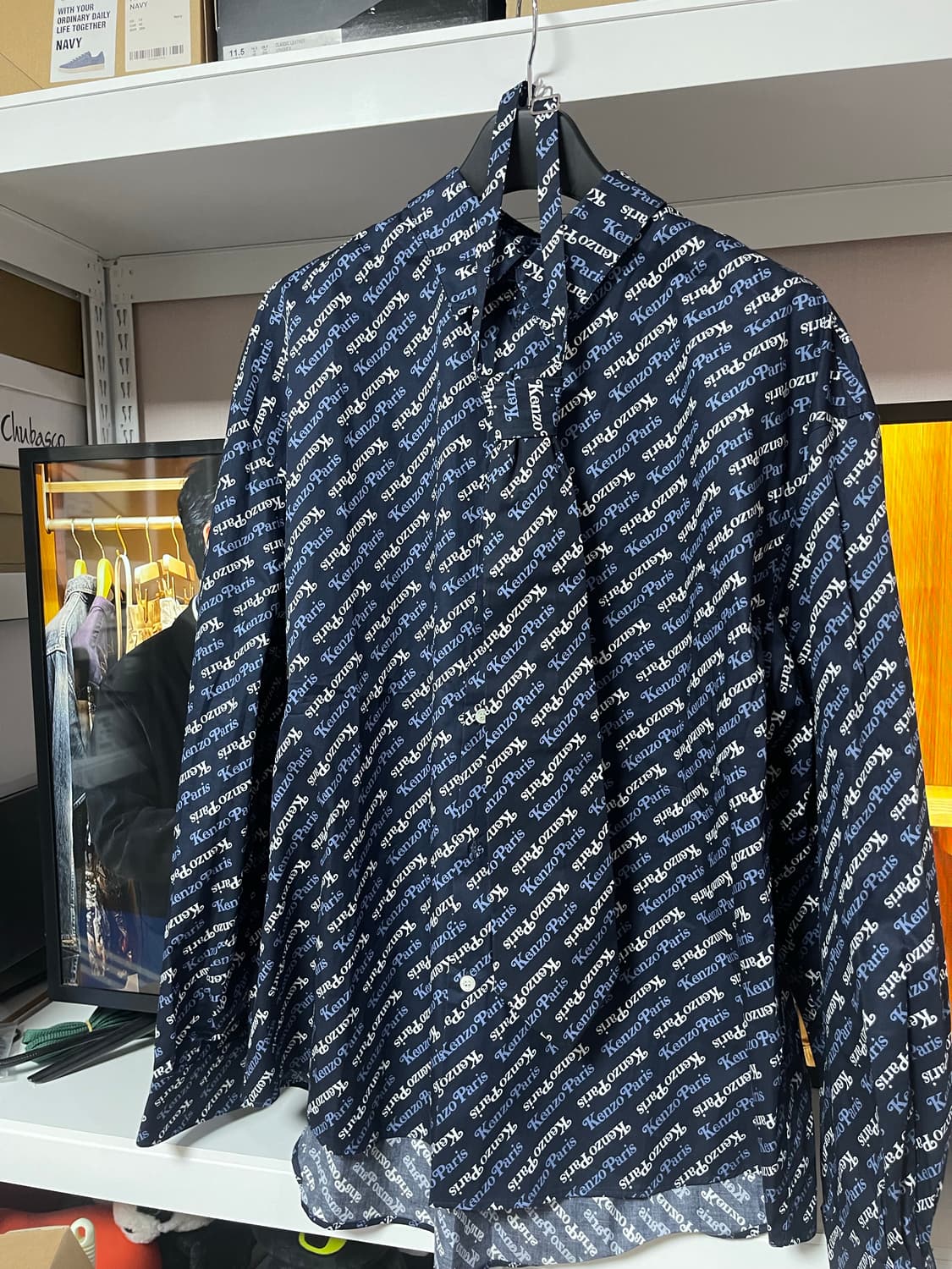 42)KENZO x 베르디 PARIS 셔츠 올오버 로고 상품이미지2