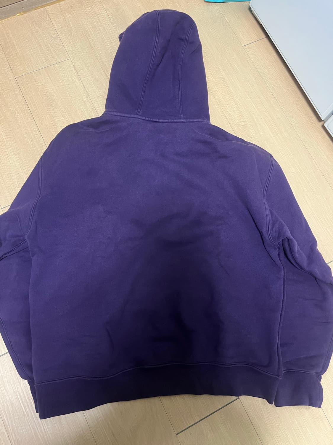 나이키 솔로 스우시 후드티 퍼플 L 상품이미지3