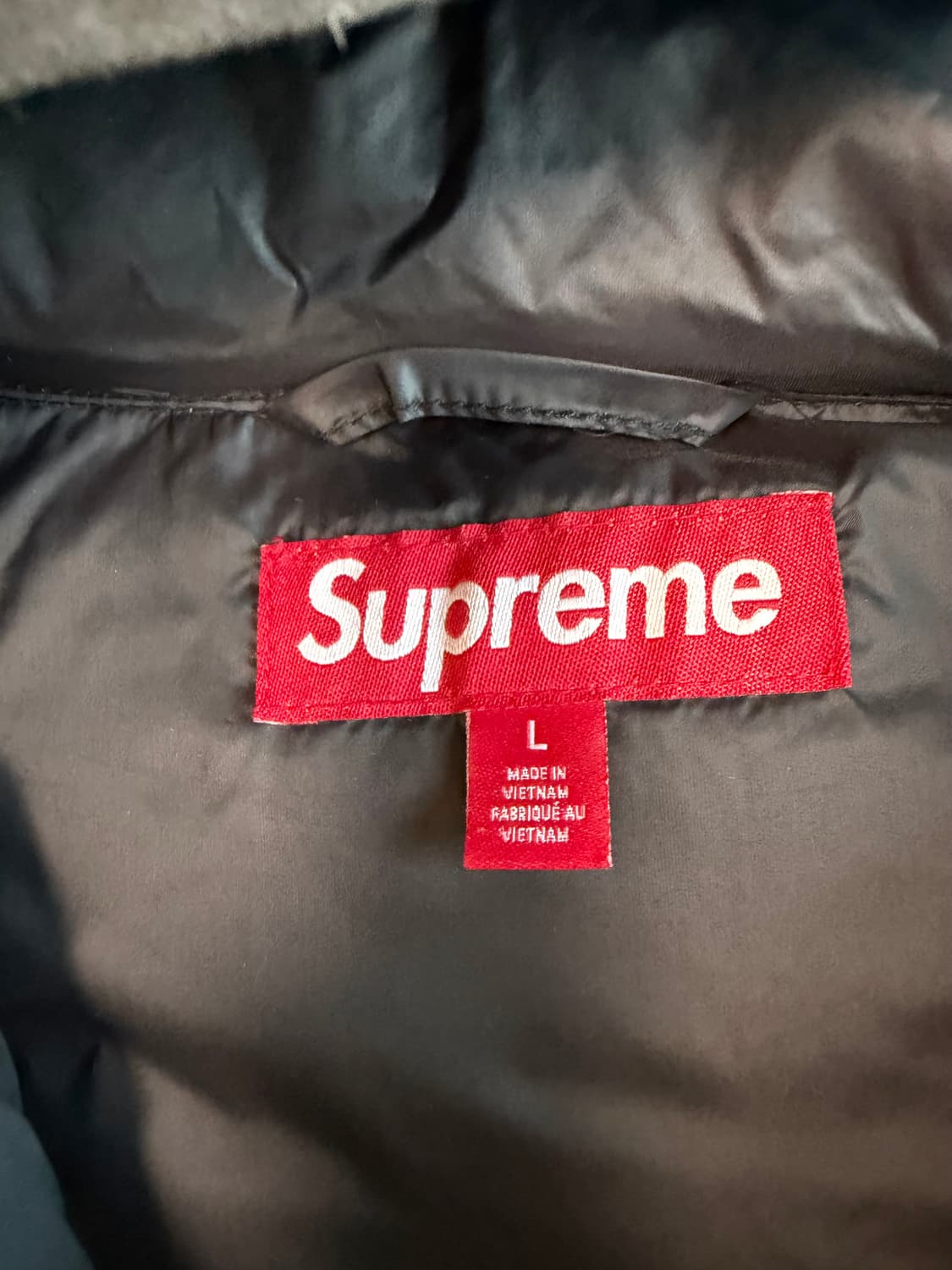 슈프림 하프집 후드 패딩 상품이미지4