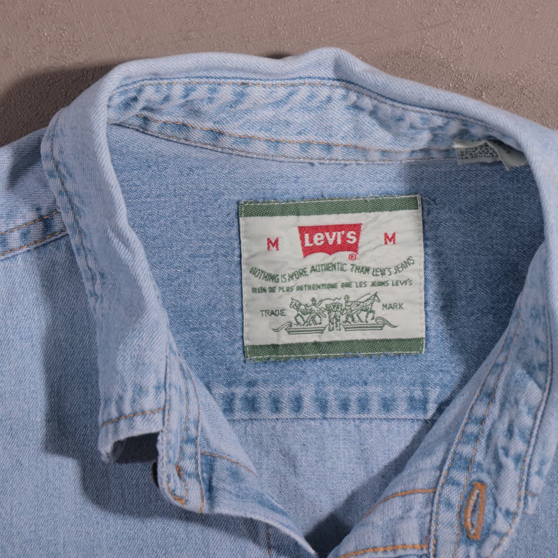 90s 리바이스 데님셔츠  상품이미지3