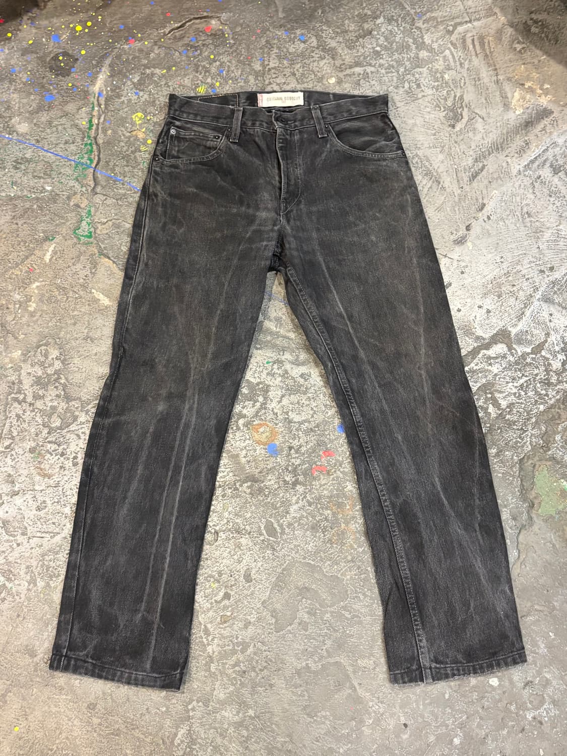 리바이스 507 부츠컷 블랙 상품이미지8