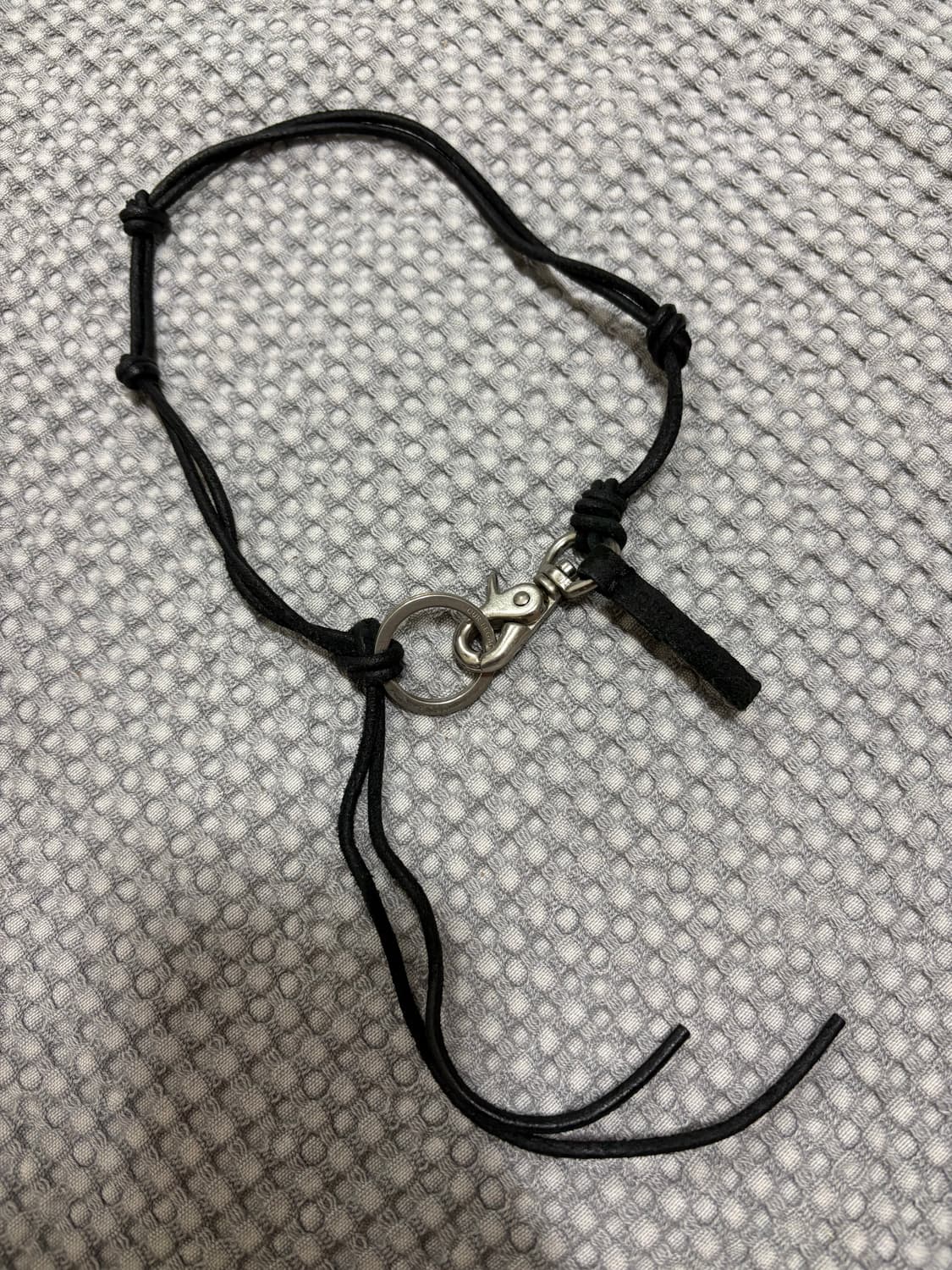 아워레가시 라돈 레더 키체인 블랙 상품이미지2