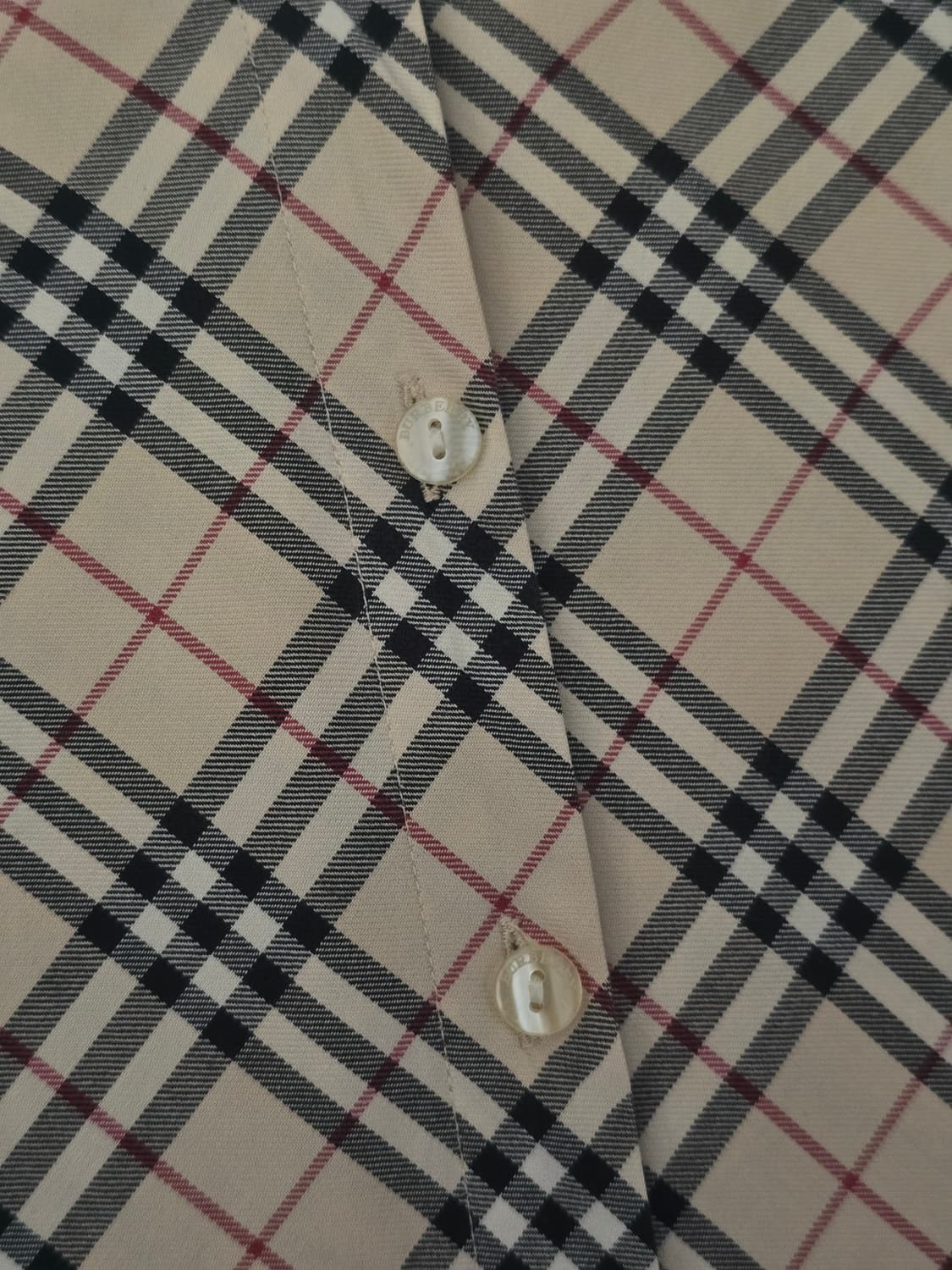 버버리 노바체크 여성 셔츠 M 상품이미지3