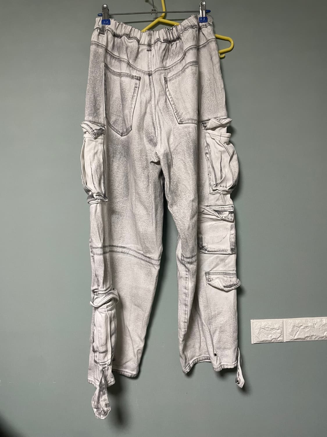 낫포너드 더티 워싱 멀티 카고 데님팬츠 상품이미지2