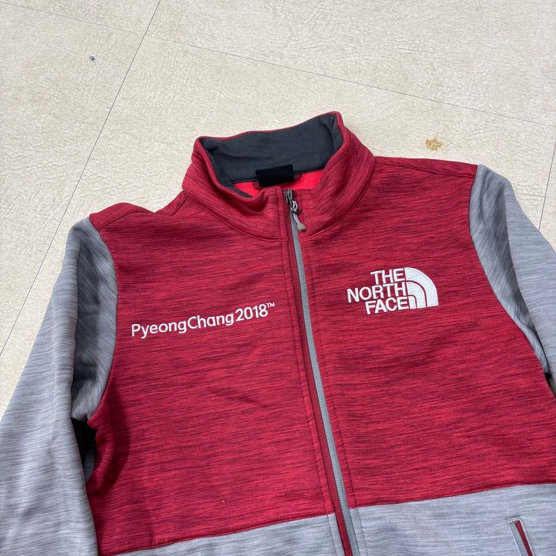 노스페이스 투톤 평창 국대 집업 상품이미지2