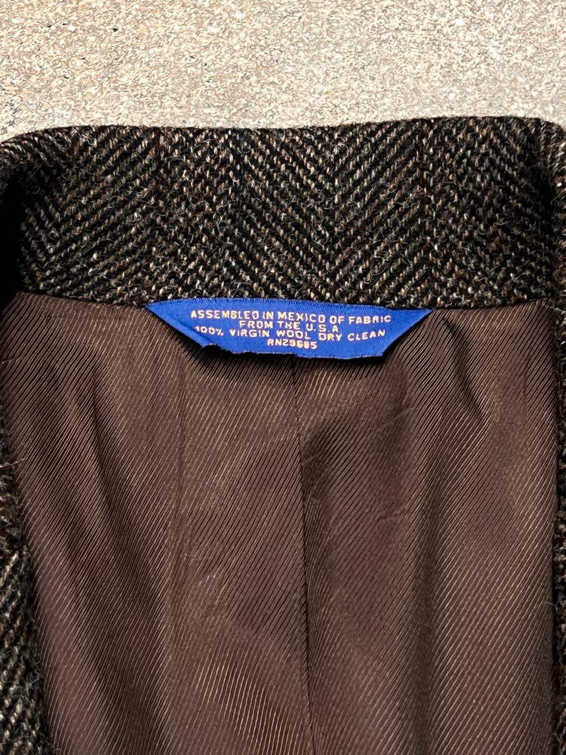 펜들턴 울 헤링본 블레이져 상품이미지3