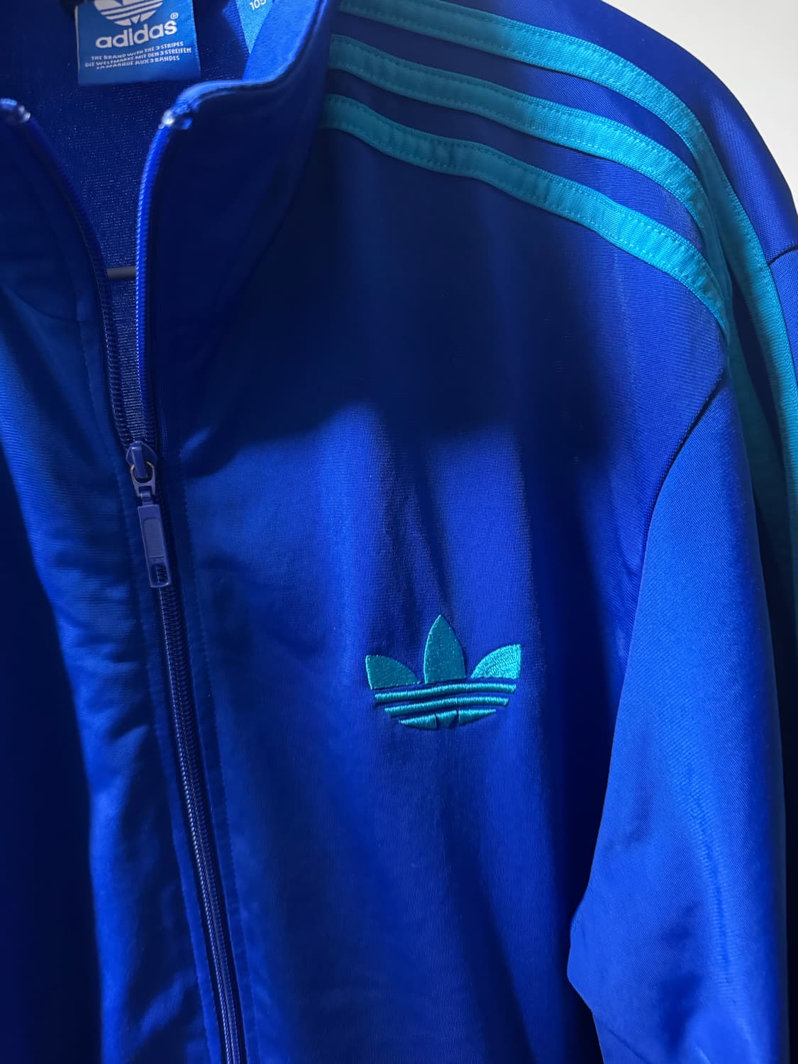 아디다스 구파이어버드 블루 트랙탑 져지 상품이미지2