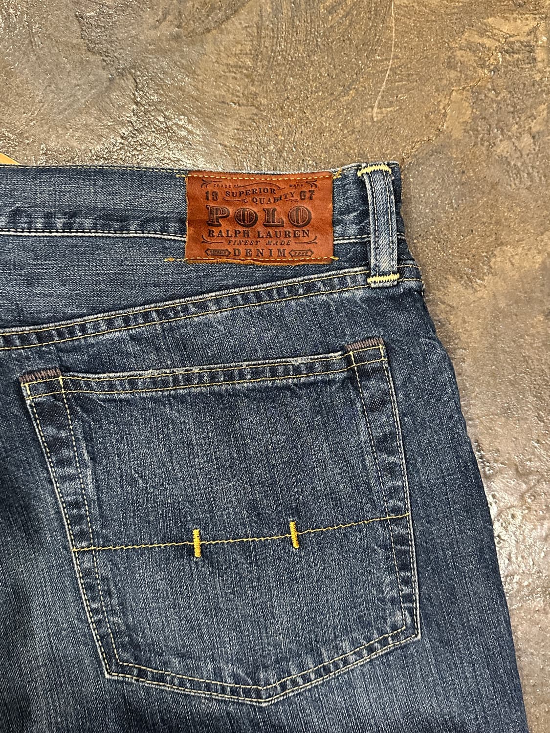 00s POLO 폴로 랄프로렌 867 클레식핏 데님 36x34 상품이미지10