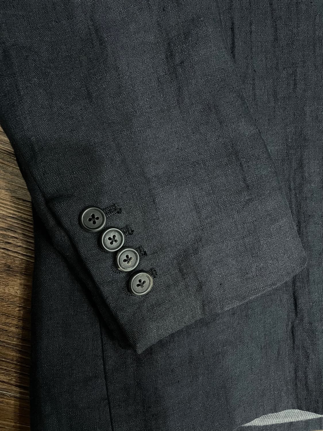 포르메 덱스프레시옹 린넨 자켓 네이비 48 상품이미지5