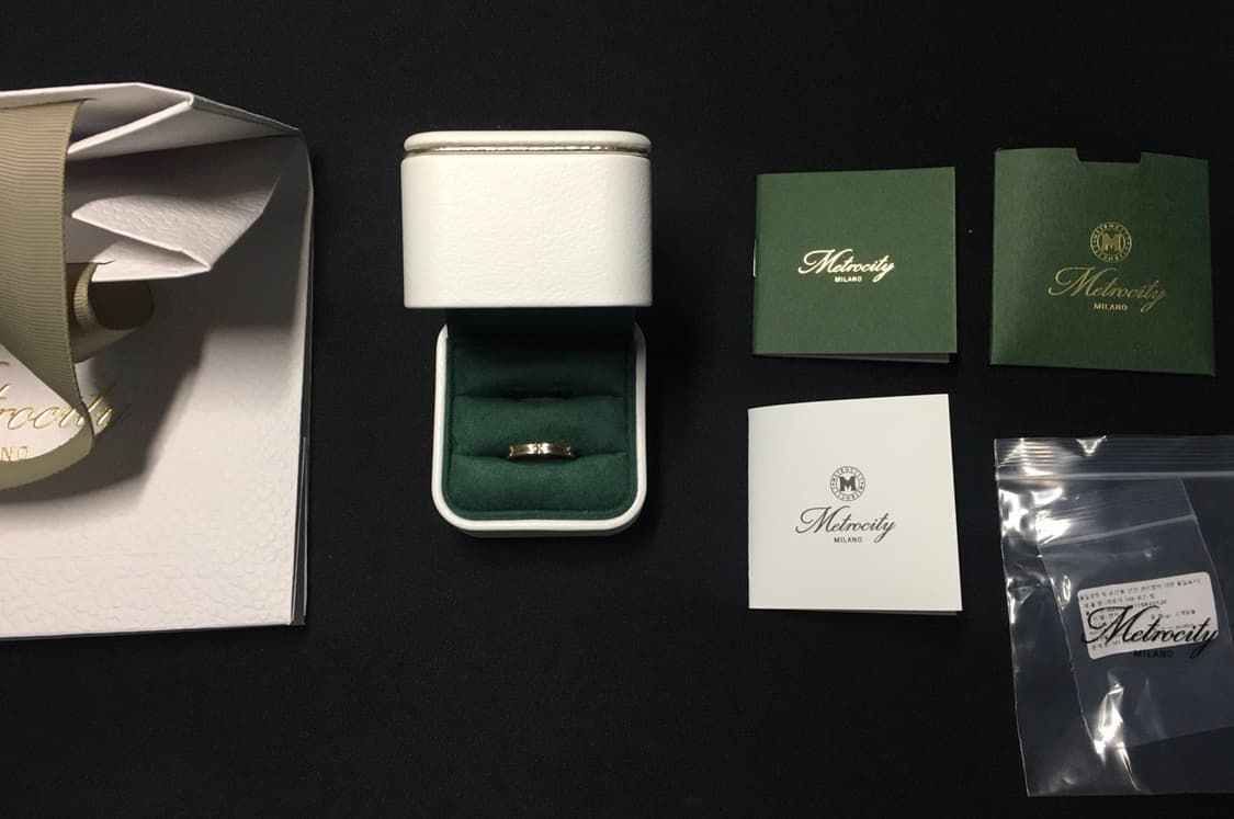 메트로시티 14K 라로사 로즈 반지 A241GR3115R4Q 상품이미지1