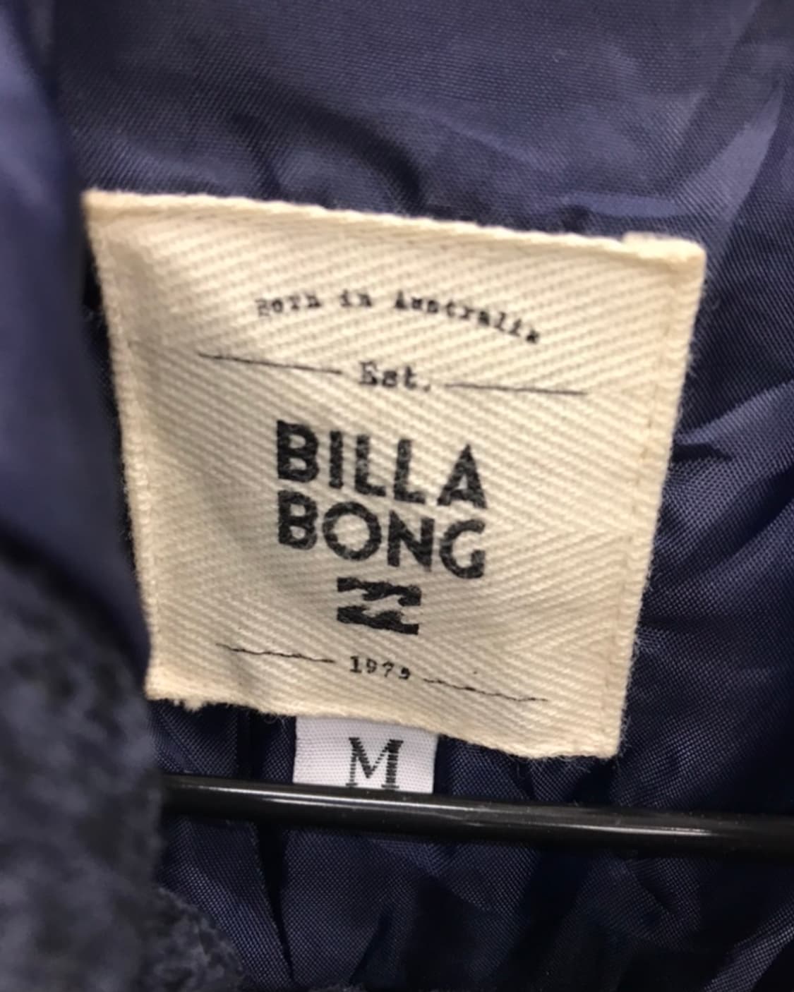 Billabong Navy Duffle Hooded Jacket 상품이미지5