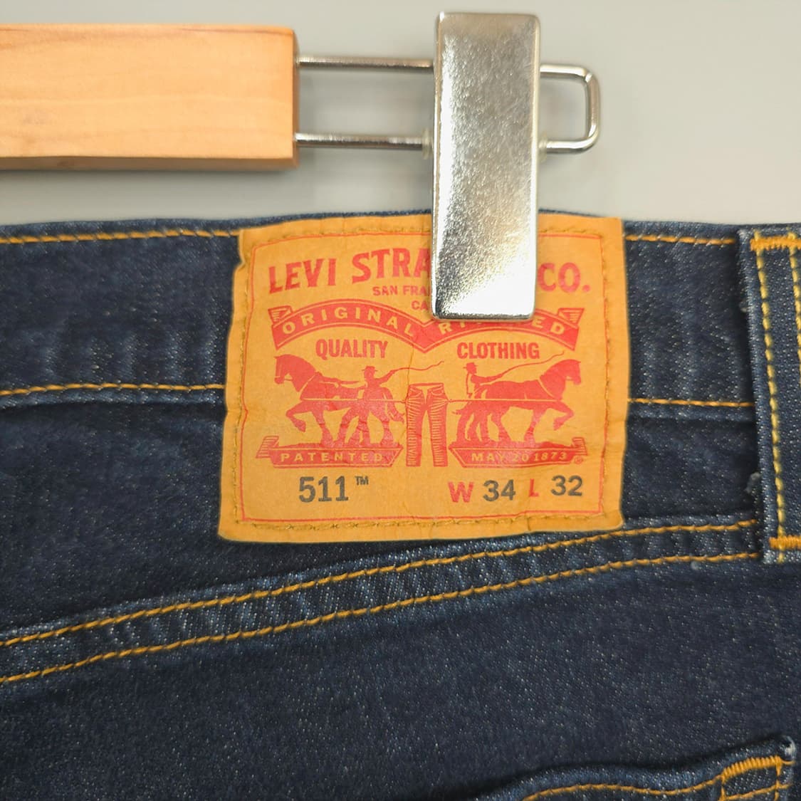 리바이스 Levi's 511 슬림핏 데님팬츠 W34 L32 상품이미지5