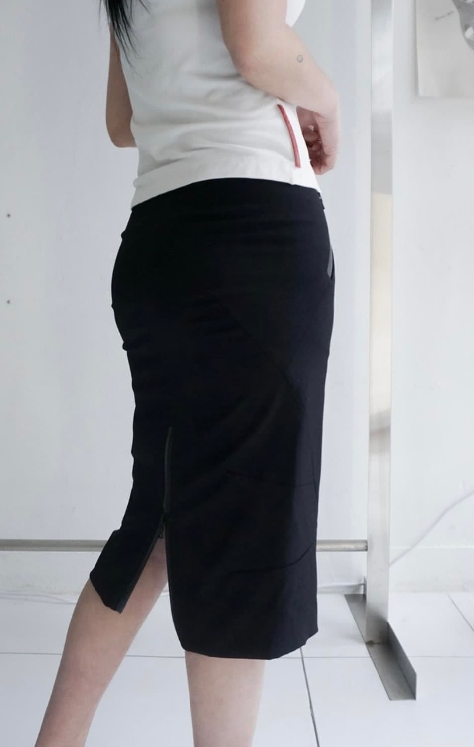 프라다 스포츠 지퍼 디테일 스커트 상품이미지9