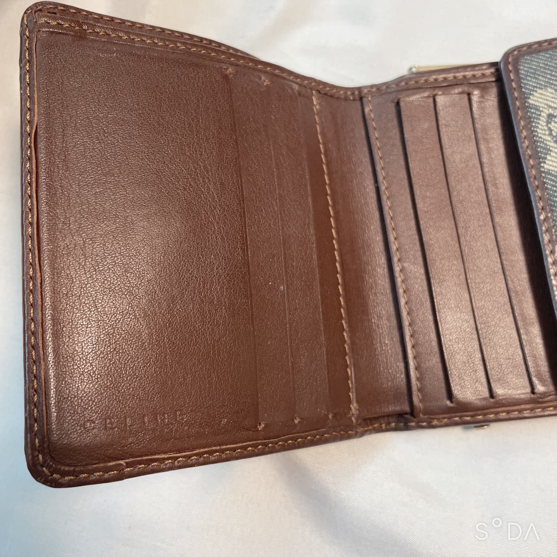 셀린느 빈티지 데님 반지갑 상품이미지7