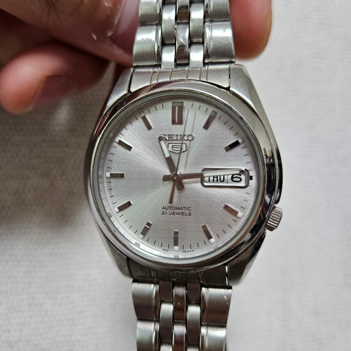 세이코 5 오토매틱 21석 시계 Automatic 21 jewels 상품이미지2