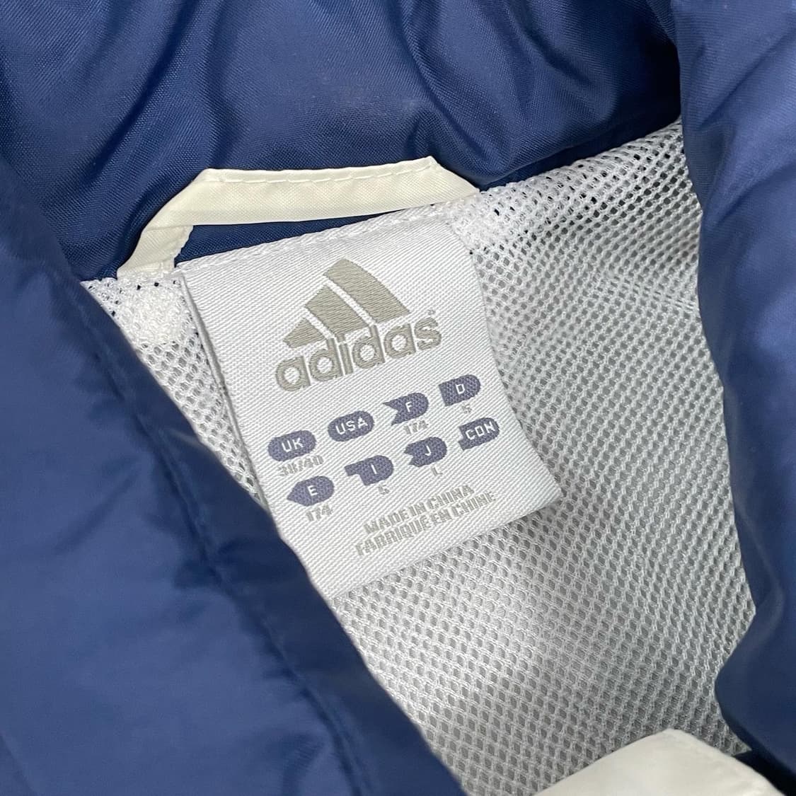 L 아디다스 삼성 첼시 빅로고 바람막이 상품이미지7