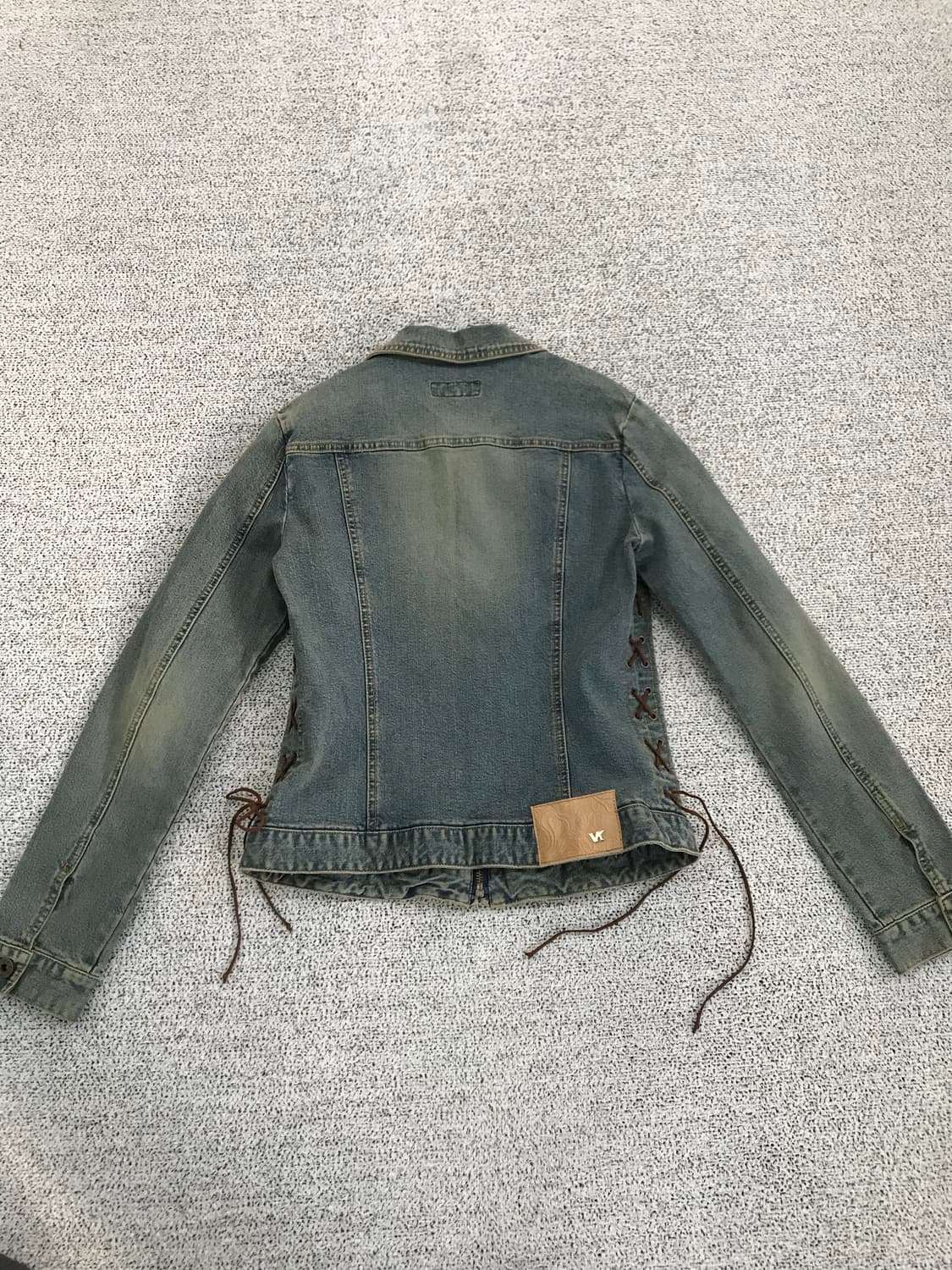 웨스턴 크롭 데님 자켓 상품이미지4