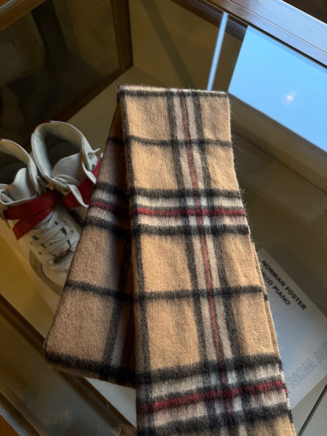 YUR TARTAN 램스울 머플러 상품이미지5