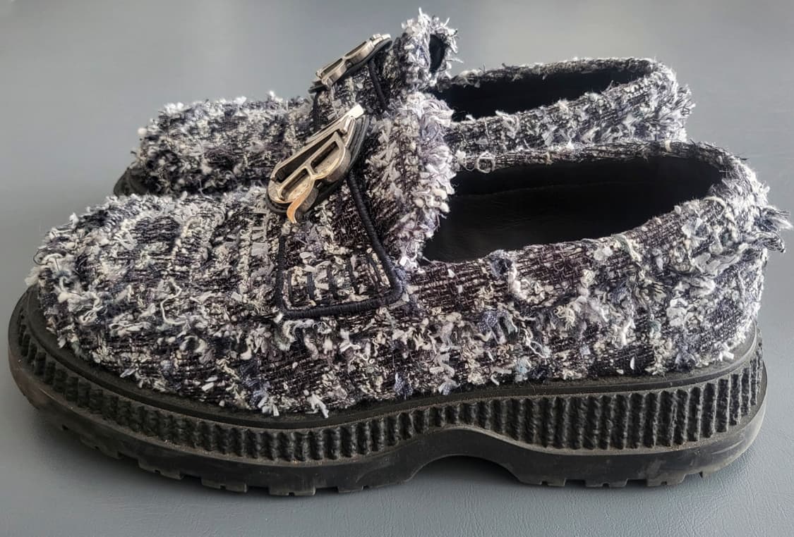 디올 까나쥬 트위드 로퍼 [40] 상품이미지3