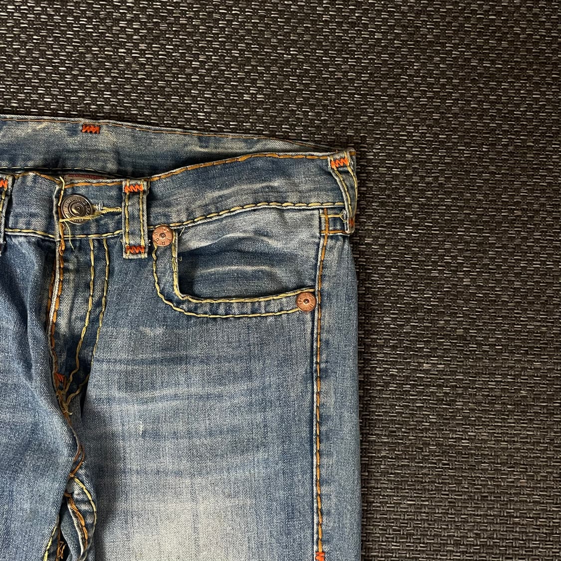 (34) 트루릴리젼 스티치포인트 데님 팬츠 상품이미지4