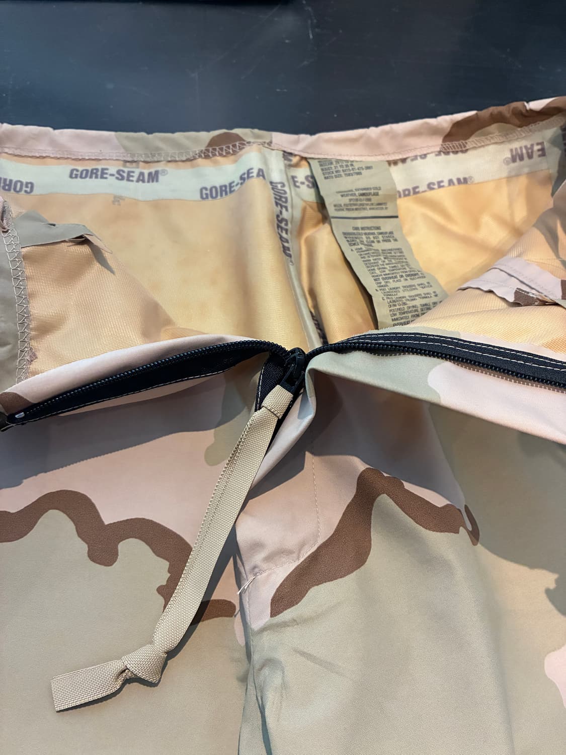 M-R) 미군 고어텍스 팬츠 데저트카모 사막 상품이미지3