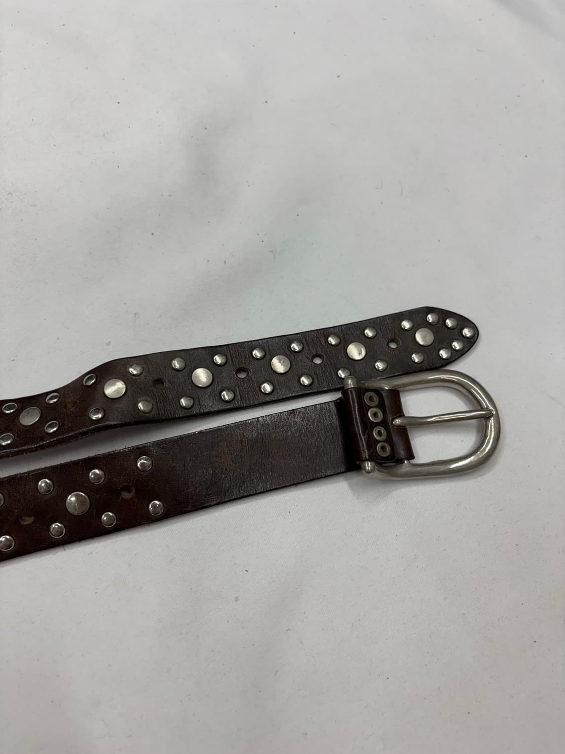 빈티지 웨스턴 카우보이 스터드 벨트 상품이미지6
