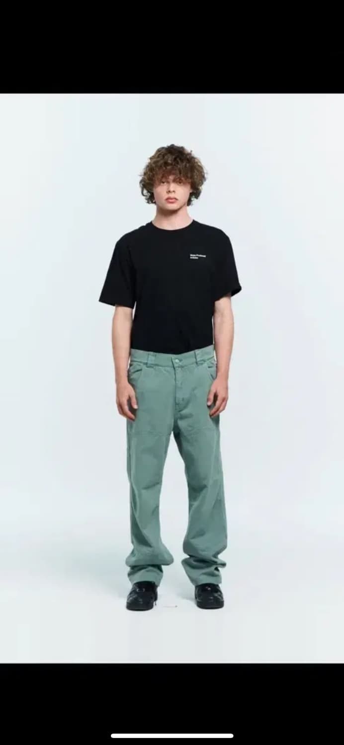 플라스틱프로덕트 CALF POCKET PANTS (EMERALD) 상품이미지3