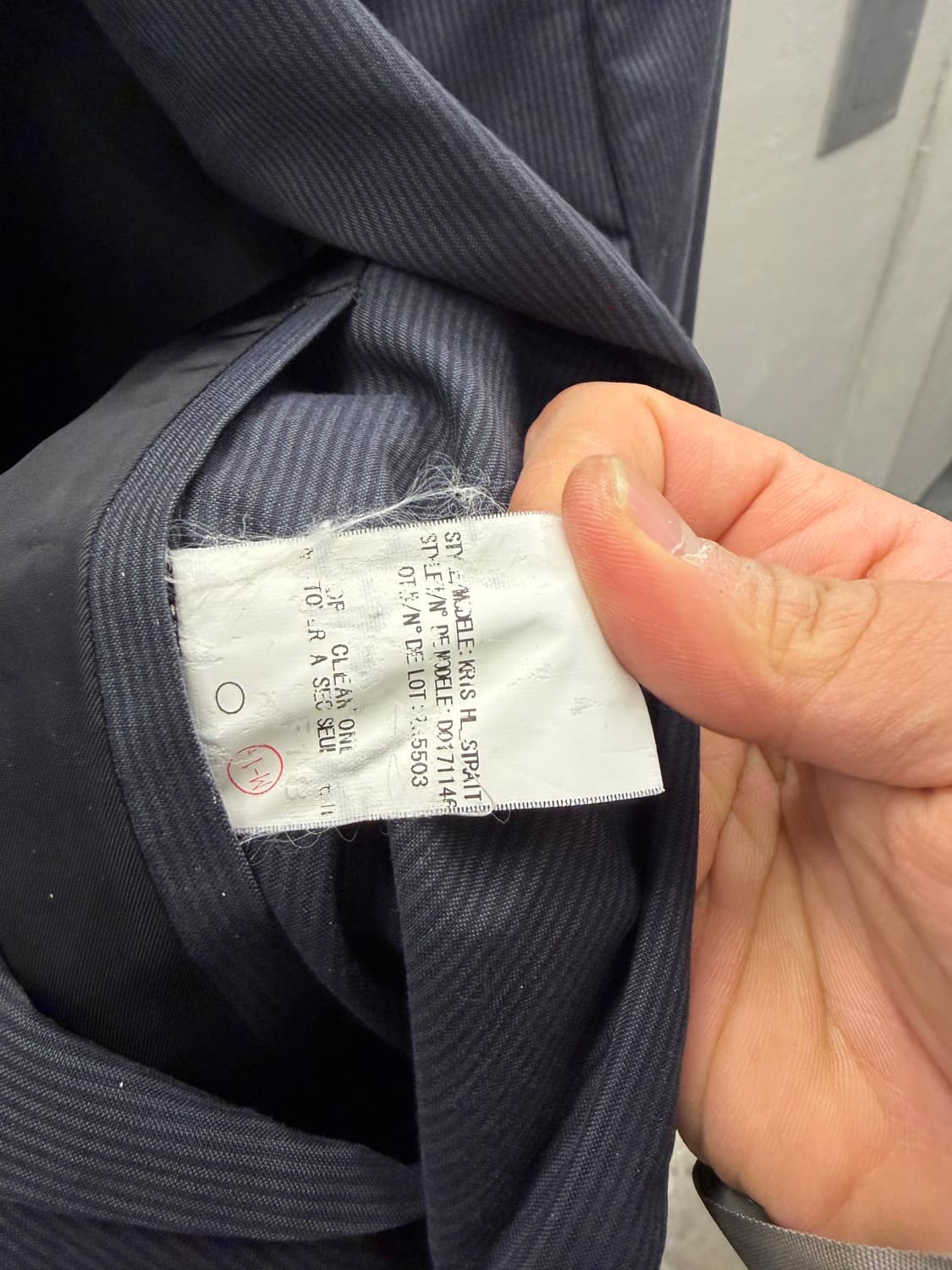 Theory 스트라이프 자켓 네이비 42 상품이미지6