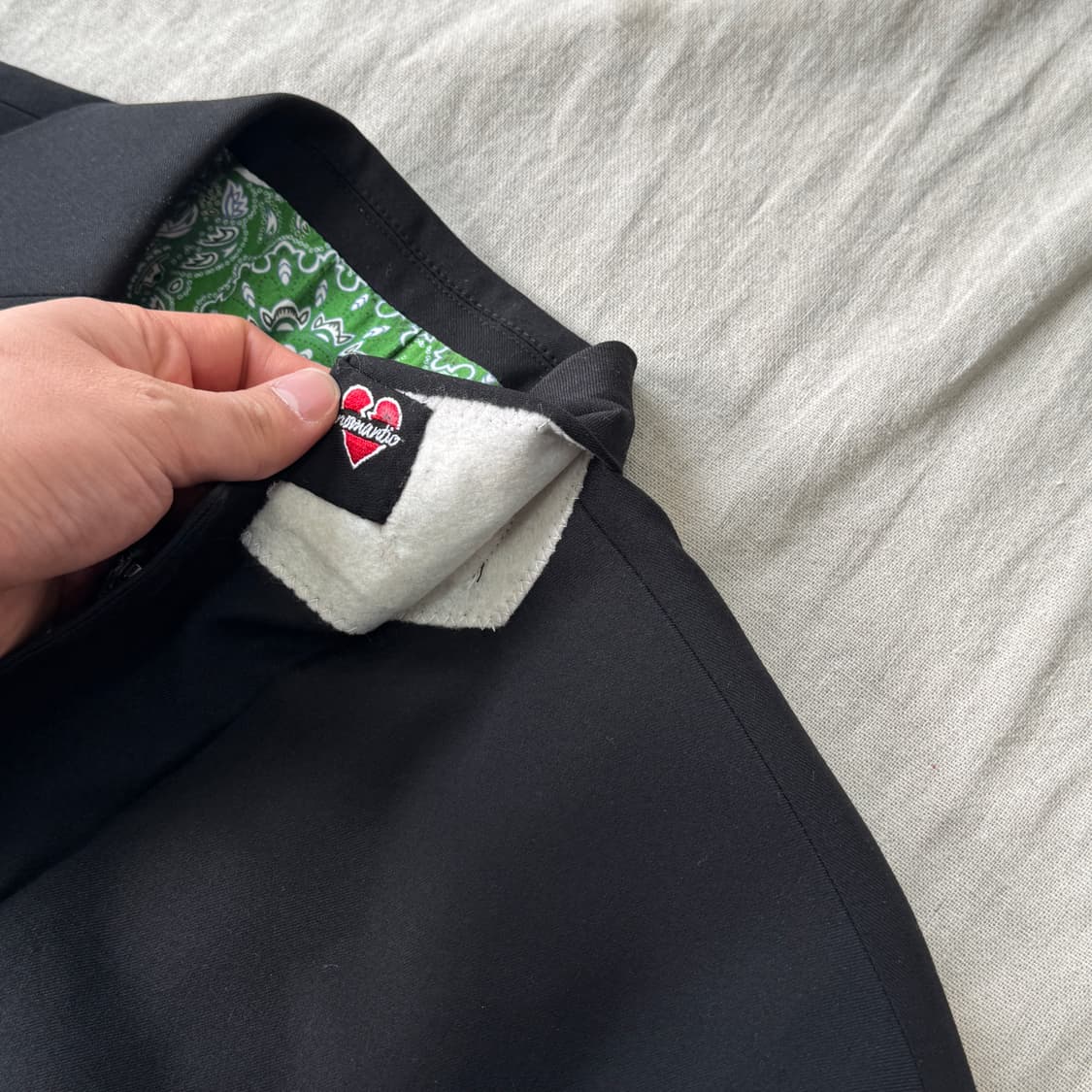 비욘드 클로젯 금장 페이즐리 블레이저 자켓 M 상품이미지3