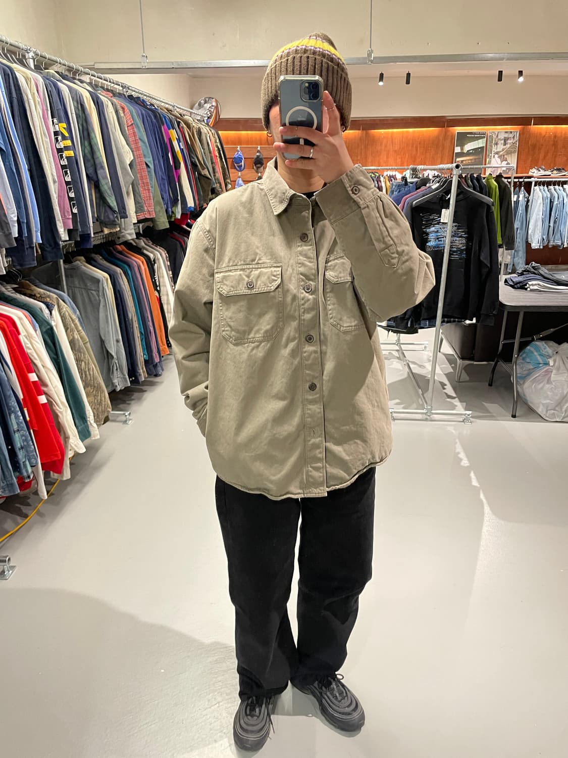 CHAPS 플리스 셔츠   상품이미지4