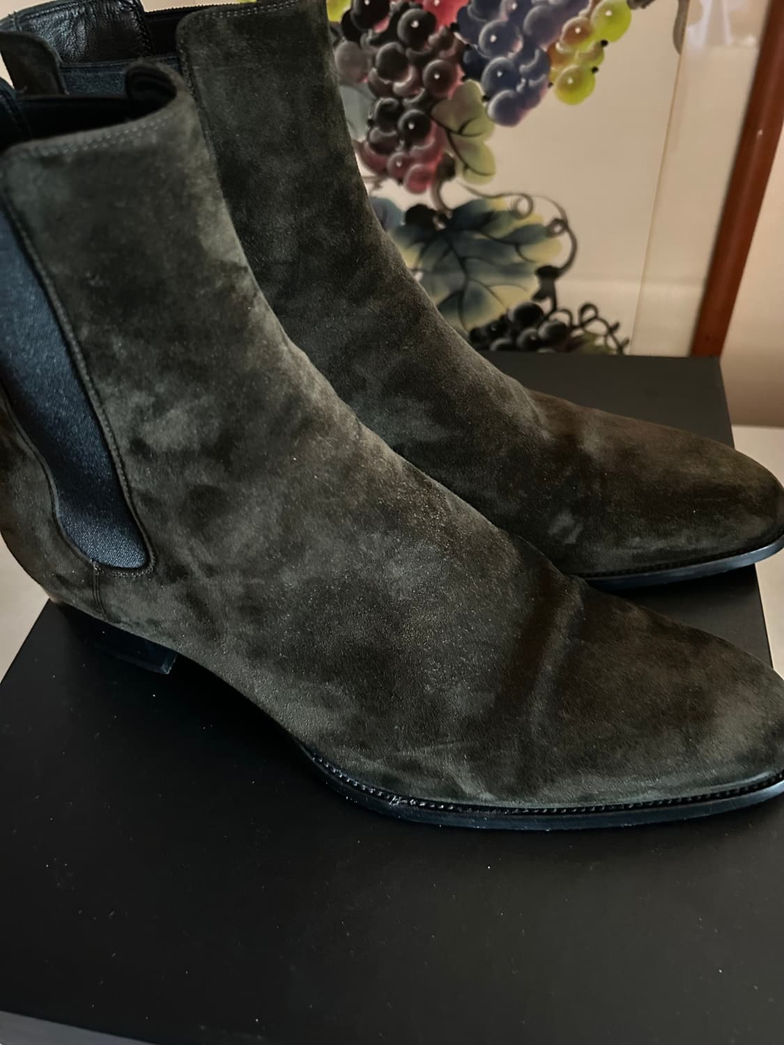 생로랑 스웨이드 부츠 상품이미지4