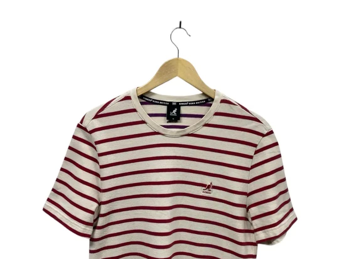 캉골 베이직 스트라이프 티셔츠 XL  상품이미지2