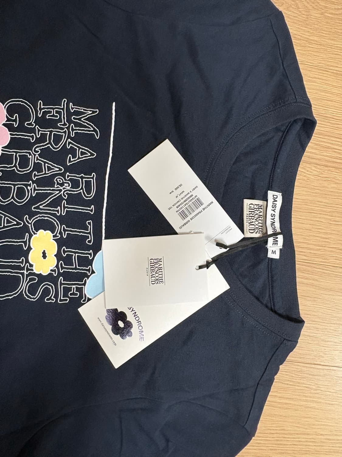 데이지신드롬&마리떼프랑소와저버 반팔 티셔츠(택O) 상품이미지2