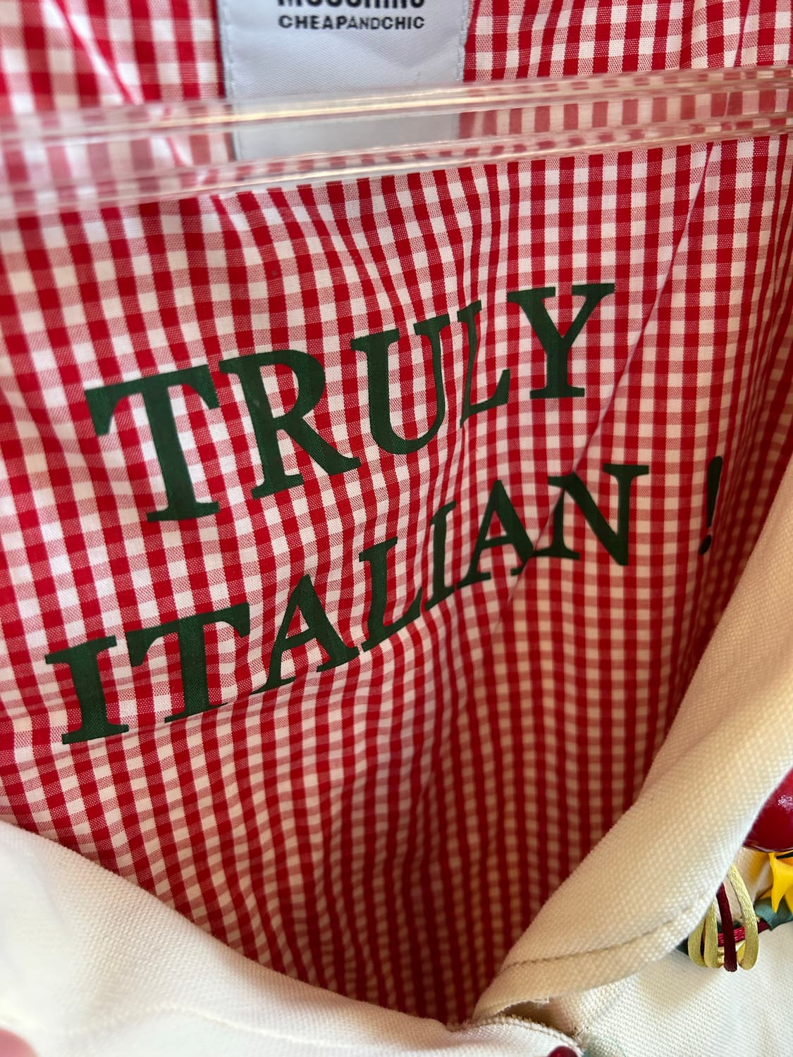 모스키노 칩앤 시크06ss 아카이브 파스타 자켓 상품이미지3