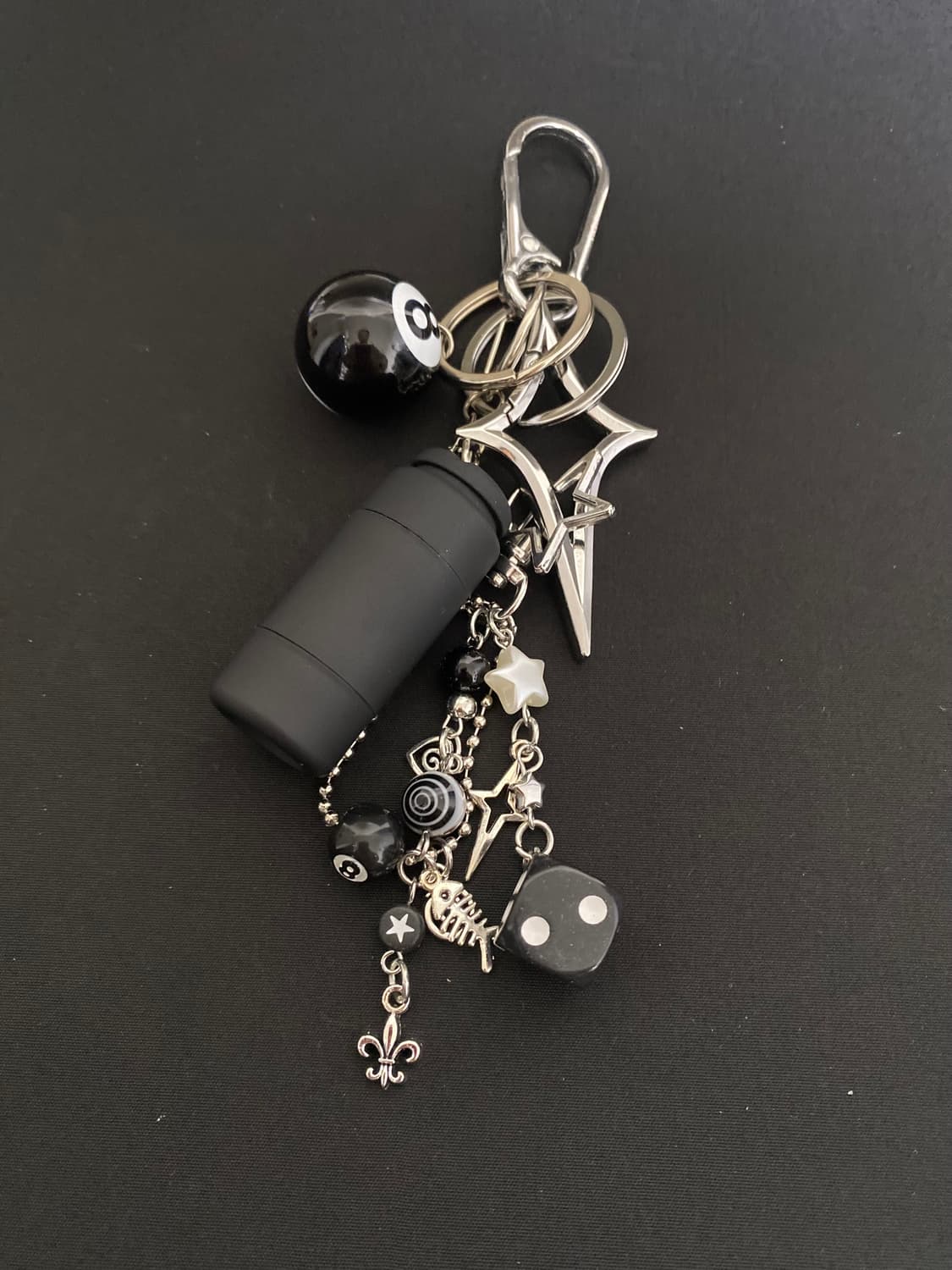 블랙&실버 키링 상품이미지2