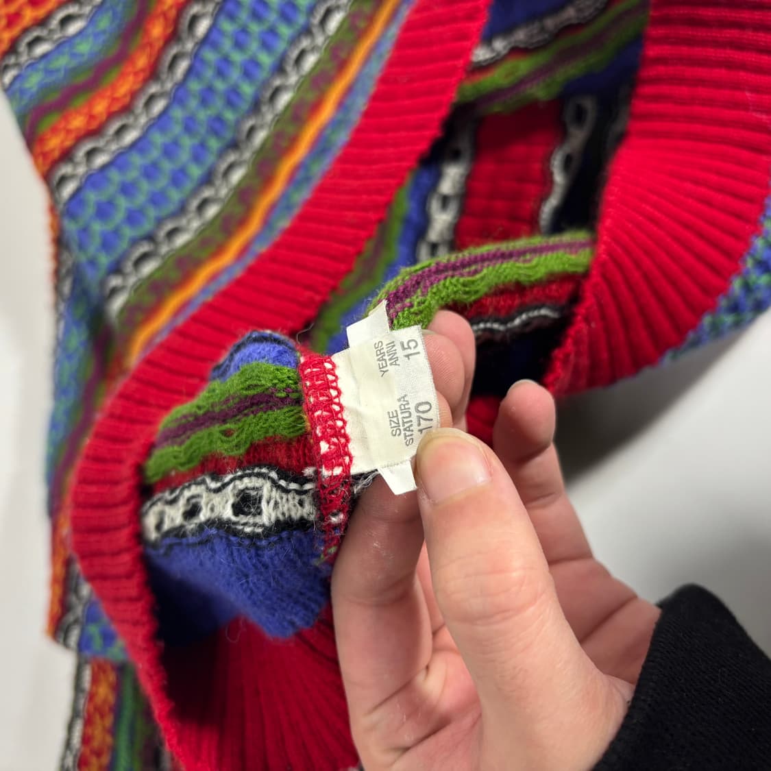 M 미쏘니 멀티패턴 케이블니트 상품이미지5