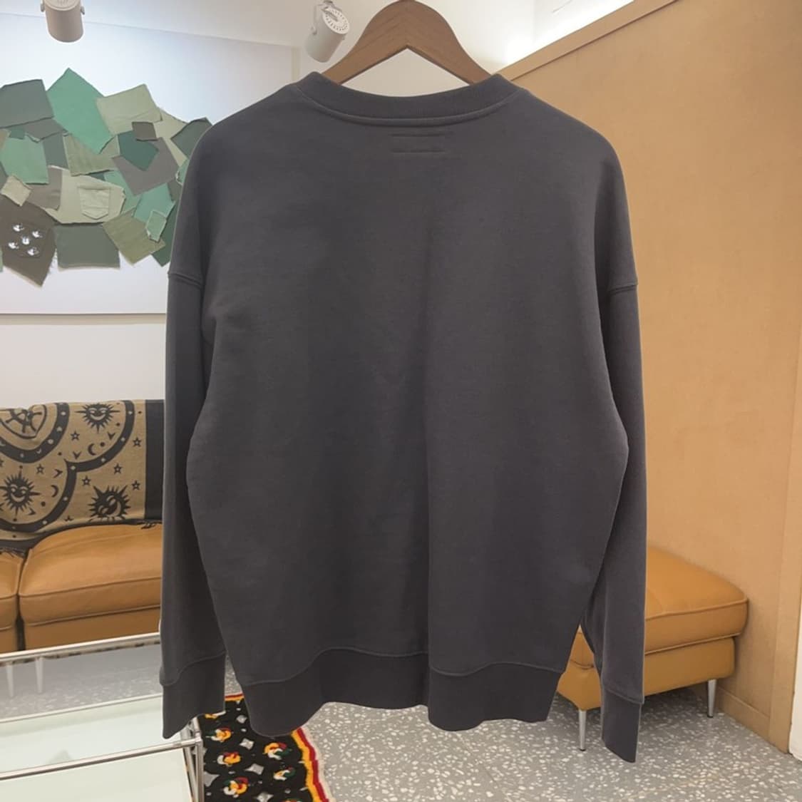 키르시 빈티지 키치 빅체리로고 버튼 맨투맨 1 C07626 상품이미지4