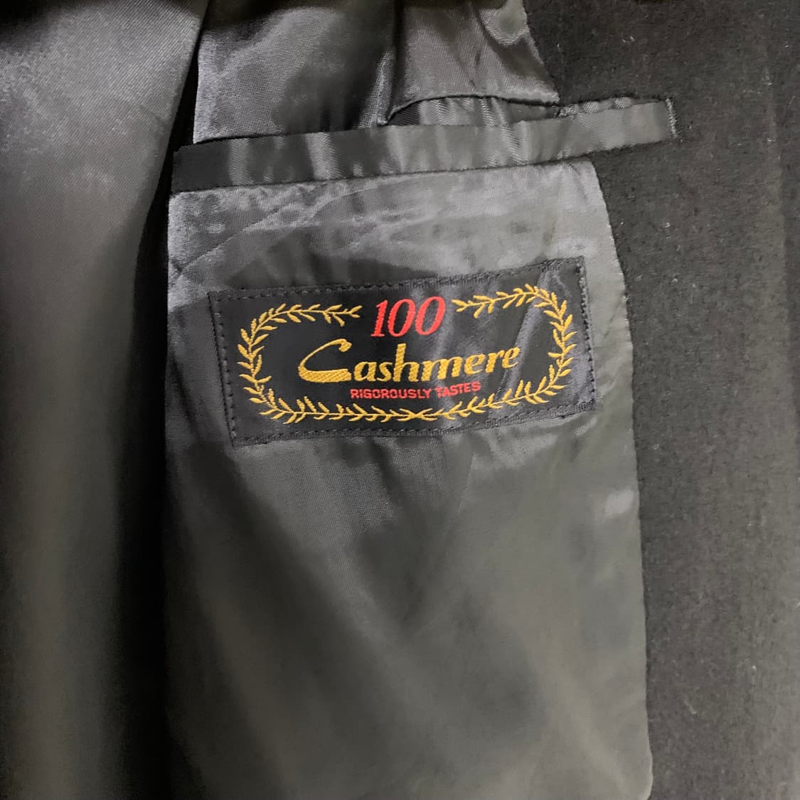 빈티지 캐시미어 100% 하프코트 남녀공용 빈티지 s 상품이미지5